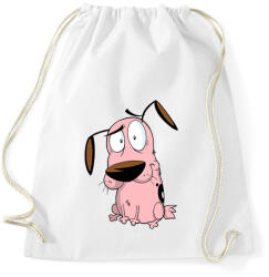 printfashion Bátor a gyáva kutya - Sportzsák, Tornazsák - Fehér (2368003)