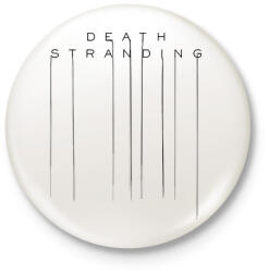 printfashion Death Stranding - Kitűző, hűtőmágnes - Fehér (6042969)