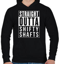printfashion SHIFTY SHAFTS - Férfi kapucnis pulóver - Fekete (946781)