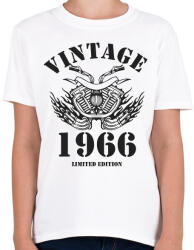 printfashion 1966 - Gyerek póló - Fehér (6213604)