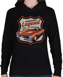 printfashion classic car - Női kapucnis pulóver - Fekete (13673826)