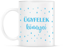 printfashion Ügyfelek könnyei - Bögre - Bögre - Fehér (7020673)