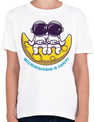 printfashion Hülyeségekben is együtt - Gyerek póló - Fehér (6672657)