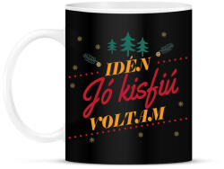 printfashion Jó kisfiú - Bögre - Fekete (9621239)