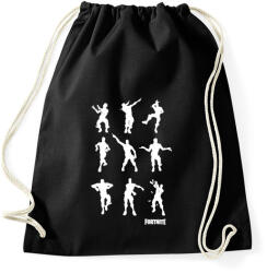 printfashion Fortnite Dance - Sportzsák, Tornazsák - Fekete (1222394)