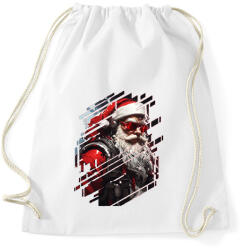 printfashion Cyber télapó - Sportzsák, Tornazsák - Fehér (14907028)