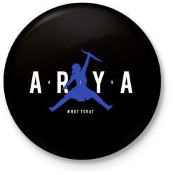 printfashion Arya Air (Blue) - Kitűző, hűtőmágnes - Fekete (3097522)