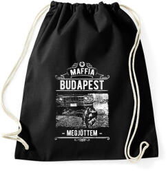 printfashion Maffia Budapest - Sportzsák, Tornazsák - Fekete (1003423)