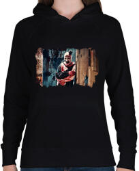 printfashion Terrifier bohóc - Női kapucnis pulóver - Fekete (14812139)