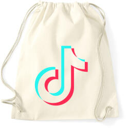 printfashion Tiktok átlátszó - Sportzsák, Tornazsák - Natúr (4599242)