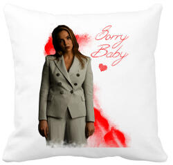 printfashion killing eve-villanelle - Párnahuzat, Díszpárnahuzat - Fehér (2572789)