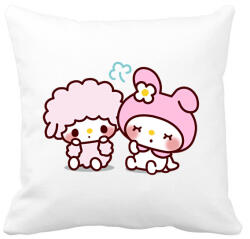 printfashion My Melody Sanrio - Párnahuzat, Díszpárnahuzat - Fehér (13799840)