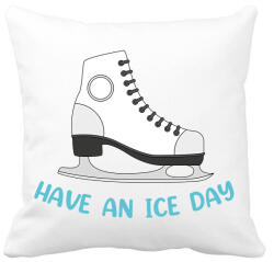 printfashion Have an ice day - Párnahuzat, Díszpárnahuzat - Fehér (7160810)