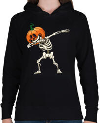 printfashion Halloween dab - Női kapucnis pulóver - Fekete (3624432)