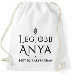 printfashion got-legjobb-anya-black - Sportzsák, Tornazsák - Fehér (1029405)