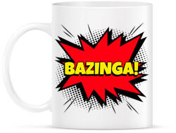 printfashion BAZINGA - Bögre - Fehér (9979718)