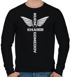 printfashion Khabib Nurmagomedov - Férfi pulóver - Fekete (3561403)