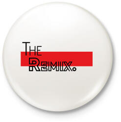 printfashion 2. testvér - The remix. - Kitűző, hűtőmágnes - Fehér (7016510)