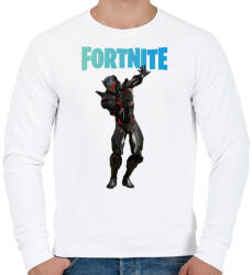 printfashion Omega Fortnite - Férfi pulóver - Fehér (2431513)