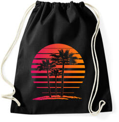 printfashion nyári hangulat - Sportzsák, Tornazsák - Fekete (16302585)