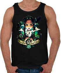 printfashion Wednesday over your dead body - Férfi atléta - Fekete (11566115)