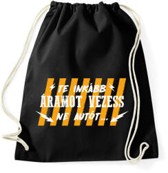 printfashion Áramot vezess - Sportzsák, Tornazsák - Fekete (7521948)