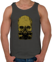 printfashion Méreg - Férfi atléta - Sötétszürke (363392)