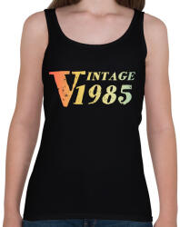 printfashion 1985 - Női atléta - Fekete (12094792)
