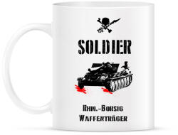 printfashion SOLDIER-rhm - Bögre - Fehér (1921534)