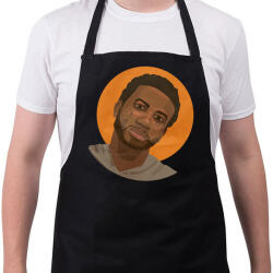 printfashion Gucci Mane - Kötény - Fekete (4934944)
