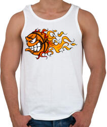 printfashion Basketball Monster - Férfi atléta - Fehér (3900744)