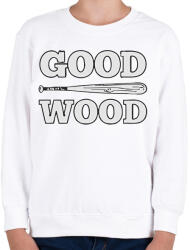 printfashion Fatestápoló - Gyerek pulóver - Fehér (2263738)