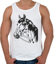 printfashion Horse - Férfi atléta - Fehér (5632284)