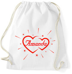 printfashion Amanda - Sportzsák, Tornazsák - Fehér (11770374)