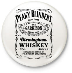 printfashion Peaky Blinders - Kitűző, hűtőmágnes - Fehér (3082896)