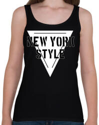 printfashion NEW YORK STYLE - Női atléta - Fekete (4386758)