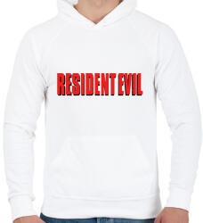 printfashion Resident Evil - Férfi kapucnis pulóver - Fehér (15797276)