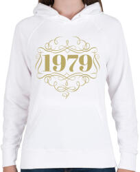 printfashion 1979 - Női kapucnis pulóver - Fehér (4457063)