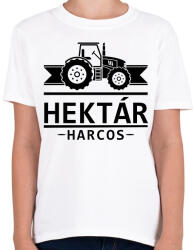printfashion Hektár Harcos - Gyerek póló - Fehér (2166295)
