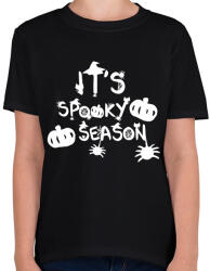 printfashion spooky. season. w - Gyerek póló - Fekete (14457076)
