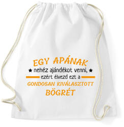 printfashion Gondosan kiválasztott bögre - Sportzsák, Tornazsák - Fehér (13601396)