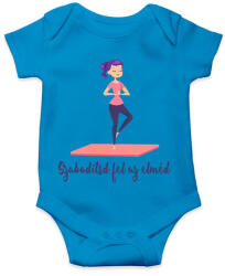 printfashion Szabadítsd fel az elméd - Baba Body - Azúrkék (14513780)
