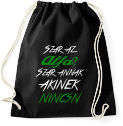 printfashion Alfa 001 - Sportzsák, Tornazsák - Fekete (12545425)