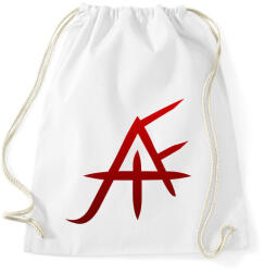 printfashion piros jafi szimbólum - Sportzsák, Tornazsák - Fehér (13380889)