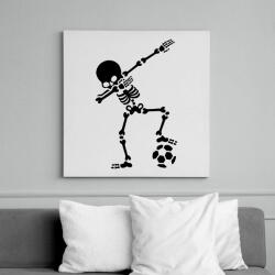 printfashion Dabbing foci - Vászonkép - Fehér (6623917)