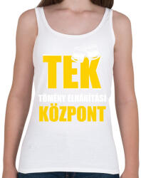 printfashion TEK tömény elhárítási központ - Női atléta - Fehér (13113056)