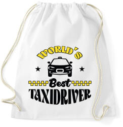 printfashion World's best taxidriver - Sportzsák, Tornazsák - Fehér (7554109)