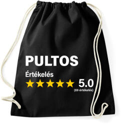 printfashion Pultos Értékelés ***** 5.0 (69 értékelés) - Sportzsák, Tornazsák - Fekete (16416013)