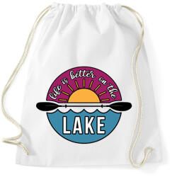 printfashion Jobb a vizen lenni - Sportzsák, Tornazsák - Fehér (2463117)