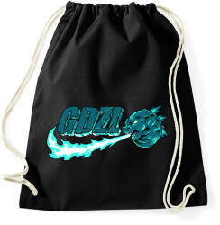 printfashion Godzilla just do it - Sportzsák, Tornazsák - Fekete (4780759)